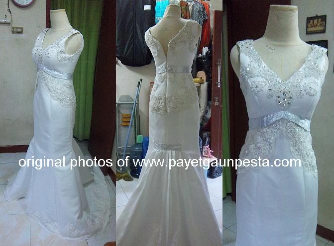 gaun pengantin mermaid